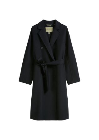 Double face coat, double breasted,