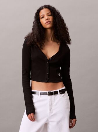 LS WOVEN LABEL 2X2 COTTON RIB CA