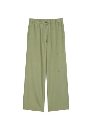 Pants, long, wide leg, patch pocket