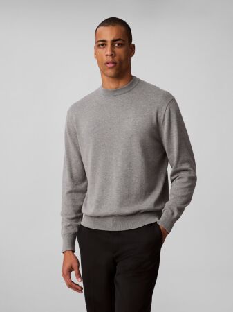 LS COTTON EASY FIT CREWNK SWEATE
