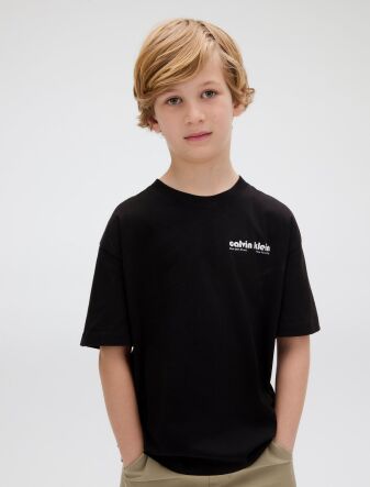 GEO CK BACKPRINT RELAXED TEE