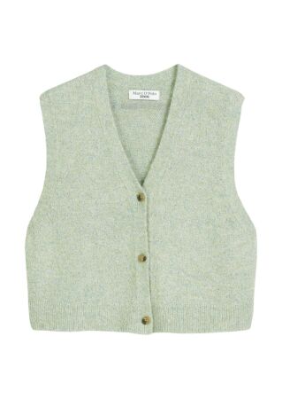 Knit Cardigans Sleeveless
