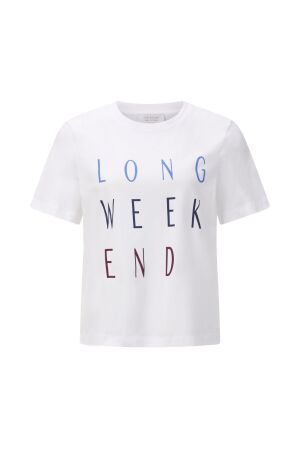 Elegant Fit T-Shirt Long Week End