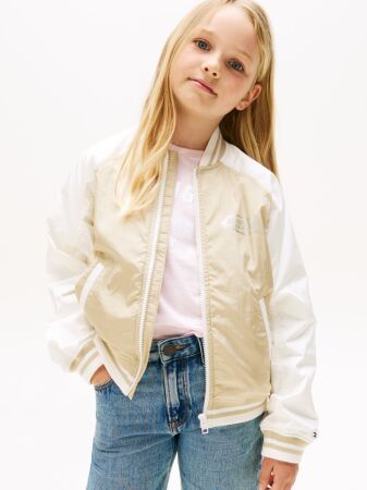 BUTTERFLY GRAPHIC BOMBER JACKET