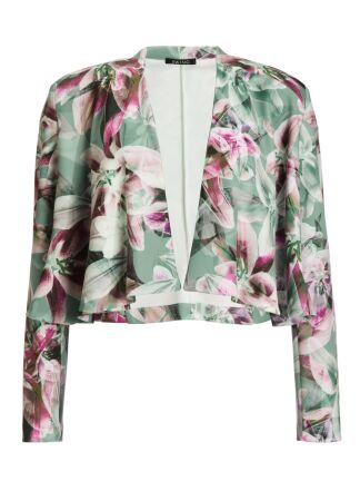 Bedruckter Scuba Blazer mit Wasserf