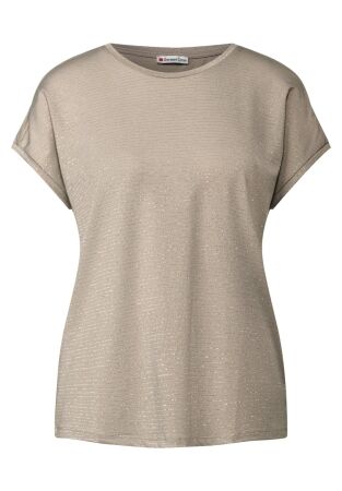 LTD QR shirt w.shiny strips