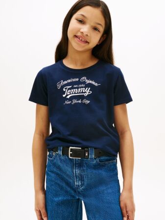TOMMY SCRIPT TEE SS