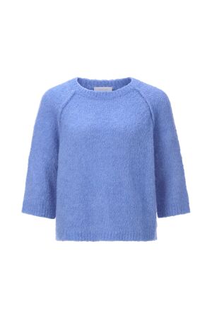 Bouclé Crew Short Sleeved