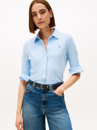 1985 SLIM PIQUE BTN DOWN LS