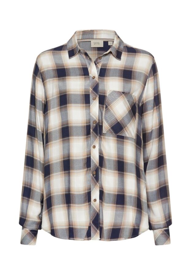 01 Milk White Check