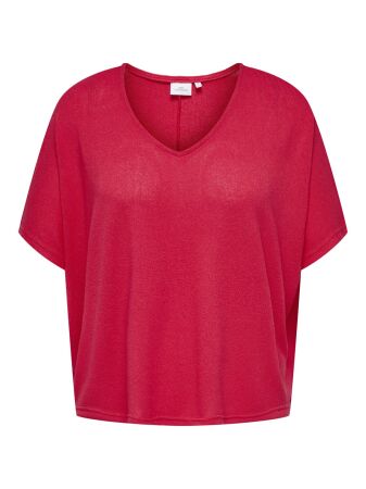 CARTAMMI 3/4 V-NECK BATWING BLOUSE