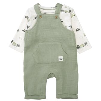 Kn.-Latzhose+Shirt