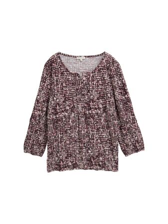 T-shirt crincle alloverprinted