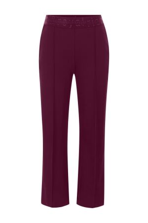 Wide Pants With Elastic Tape