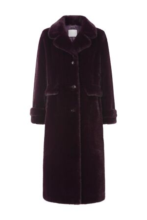 Long Faux Fur Coat