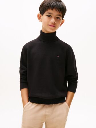 COTTON TURTLE NECK SWEATER
