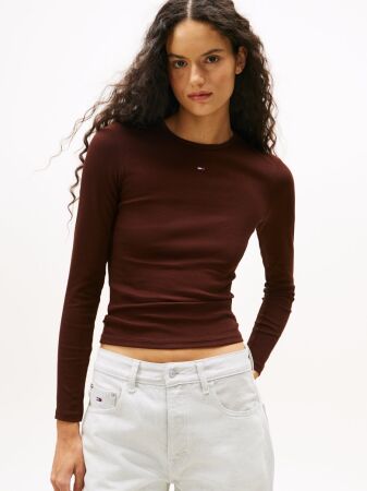 TJW SLIM ESSENTIAL RIB LS