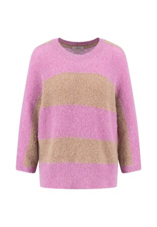 PULLOVER HAIRY STRIPE *RWS