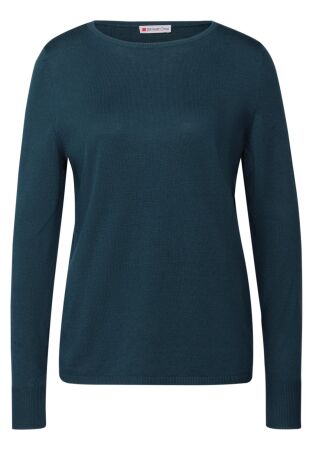 QR_basic rounded u-boat neck