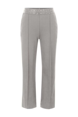 Wide Pants With Elastic Tape