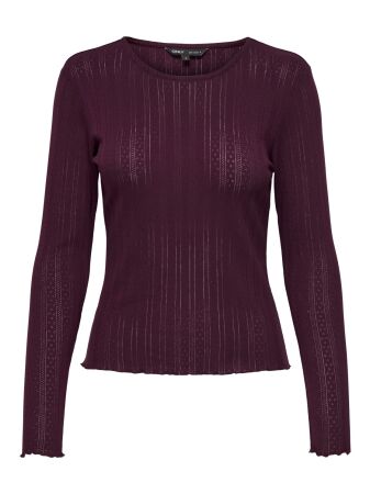 ONLCARLOTTA L/S TOP NOOS JRS