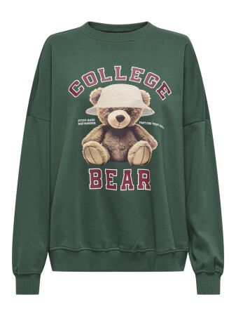 ONLBILA L/S BEAR O-NECK SWT