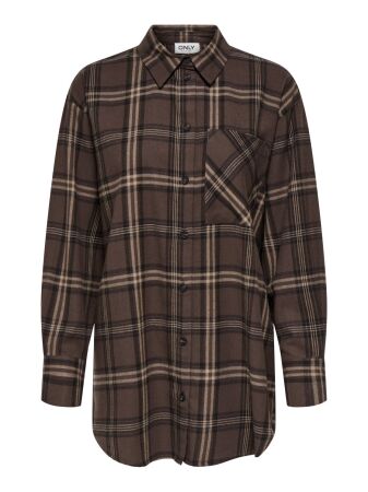 ONLJULIANA LS LOOSE CHECK SHIRT WVN