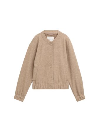 bomber collar jacket
