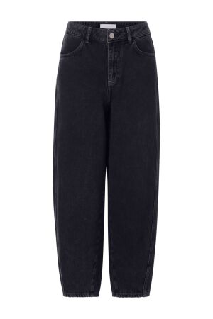 Overdyed Barrel Leg Denim