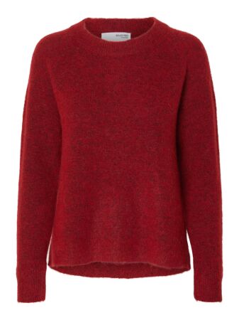 SLFLULU LS KNIT O-NECK NOOS