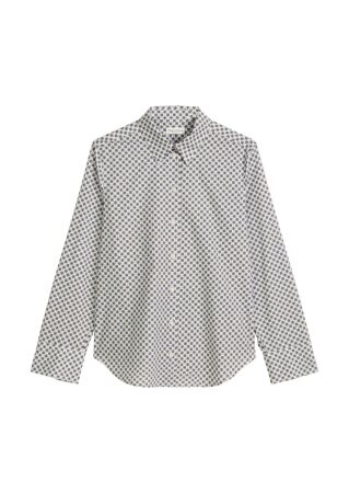 Blouse, casual fit, a-shape, longsl