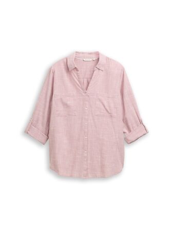 blouse with slub structure