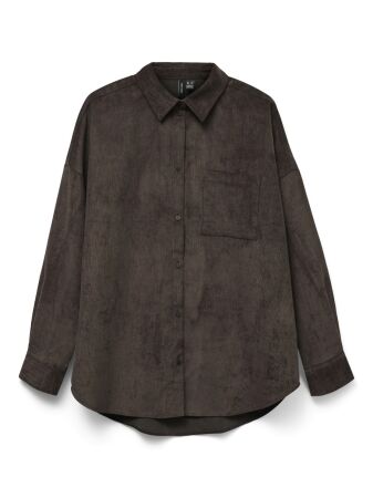 VMSANNE COURDEROY LS SHIRT WVN NOOS