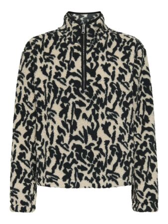 ONLNEW DALLAS L/S HIGHNECK ZIP SWT