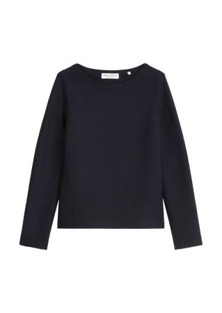 Pullover, longsleeve, boat neck