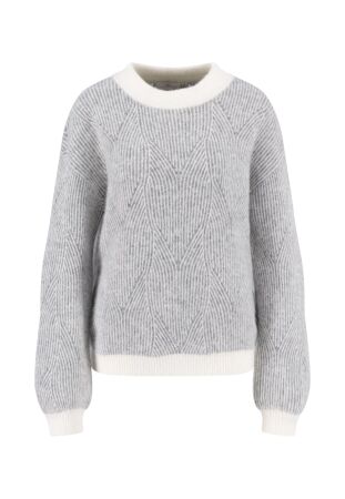 PULLOVER TULIPS HAIRY YARN *RWS