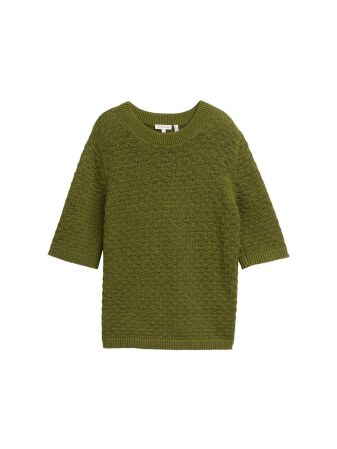 knit open structured shortslee