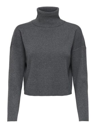 ONLAMA LIFE LS RIB ROLLNECK CC KNT
