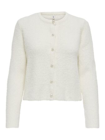 ONLPETRA LS PEARL O-NECK CARDI CC K