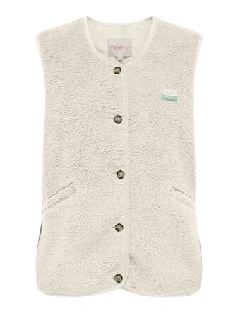 ONLBABY LIFE TEDDY VEST PNT CS