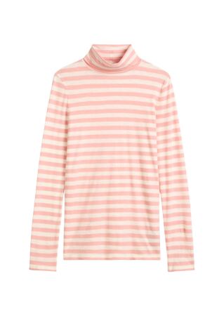 T-Shirt, LSL, Turtleneck, YD-Stripe