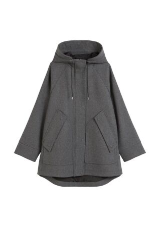 Woven Outdoor Coats, Wool Blend Par