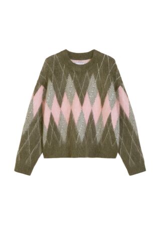Knit Pullovers, Longsleeve, Crew Ne