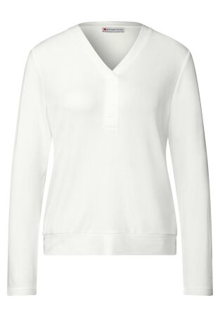jersey v-neck shirt