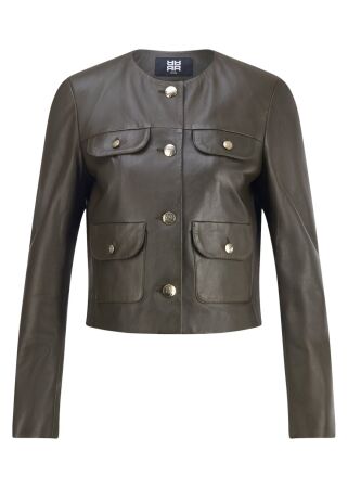 Lederjacke
