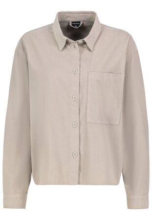 DOB Oversize Hemdjacke, große aufge