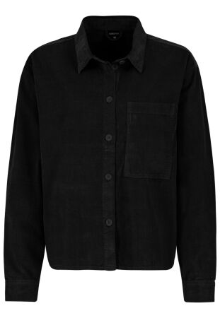 DOB Oversize Hemdjacke, große aufge