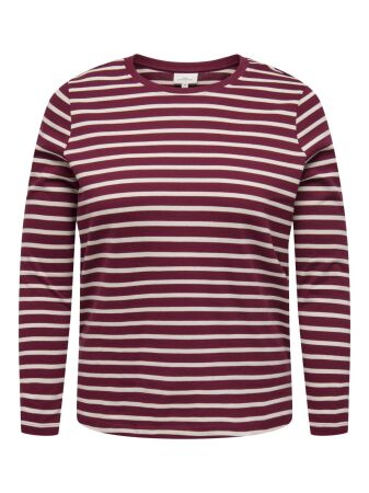 CARNEW SOPH LIFE LS STRIPE TOP JRS