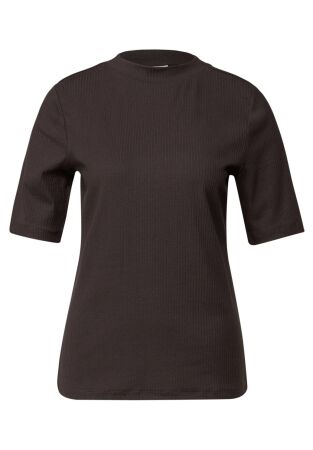LTD QR rib turtle neck shirt