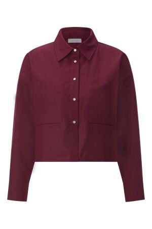 Cropped Cotton Blouse